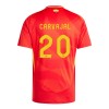 Original Fußballtrikot Spanien Daniel Carvajal 20 Heimtrikot EURO 2024 Für Herren